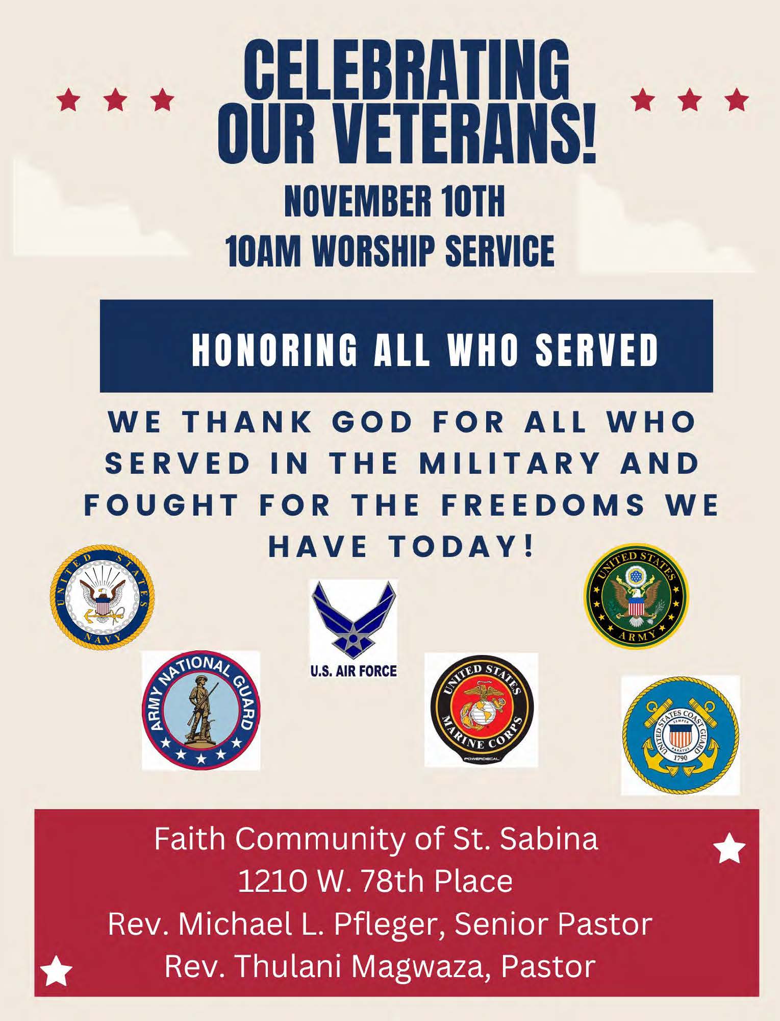 Celebrating Our Veterans